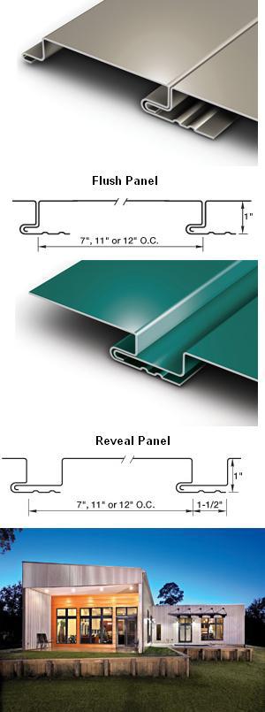 Flush / Reveal Wall Panels – Petersen Aluminum Corporation - Sweets