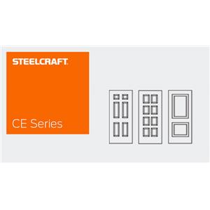 doors frames steelcraft metal series ce embossed panel steel sweets