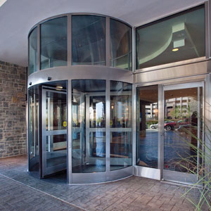 Logo 2000 Crane 2000 Series Semi Custom Revolving Doors With