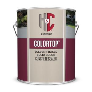 H C Colortop Solvent Based Solid Color Concrete Sealer Sherwin