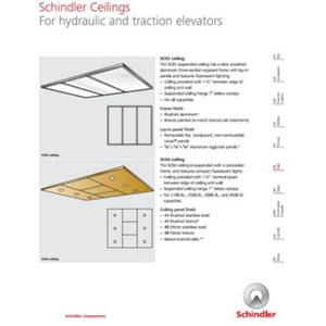 Schindler Elevator Corporation Catalogs | Construction & Building