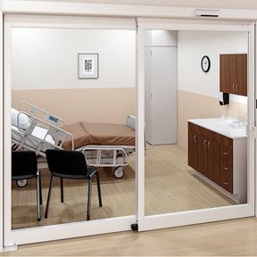 ASSA ABLOY VersaMax 2.0 Touchless Sliding ICU Door