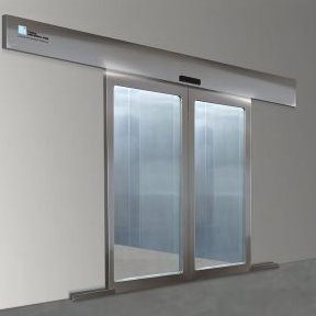External Mount,80Wx80H,304 Stainless Steel Frame,Static-Dissipative PVC Window,Full View