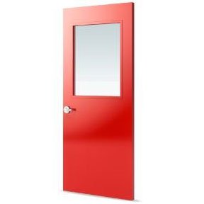 AF-100 Smooth Pultruded Fiberglass Door