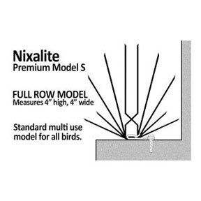 Nixalite Model S Bird Spikes