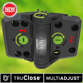 TruClose® MultiAdjust™ Heavy Duty Series 3 Gate Hinges