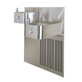 ADA Vandal-Resistant Chilled Dual Wall-Mount Fountain - 1119.8B