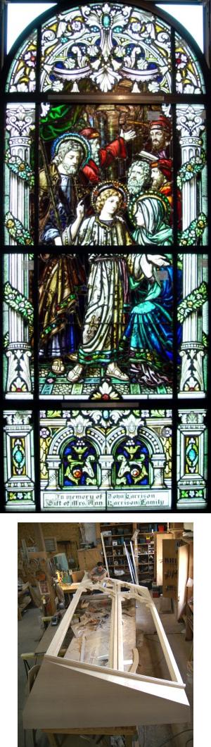 Custom Light Boxes for Stained Glass Windows