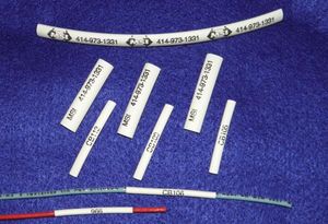 Heat Shrink Wire Markers