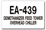 Tank and Vessel MS-215 Equipment Sign