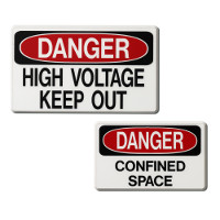 MS-215 Rigid Operation/Safety Signs