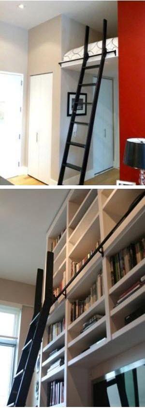 "Top Bent" Rolling Loft Ladder