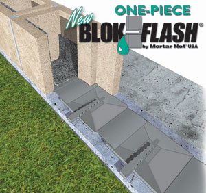 Mortar Net Blok-Flash Flashing System