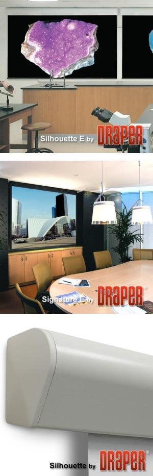 Silhouette/Series E Electric Projection Screen