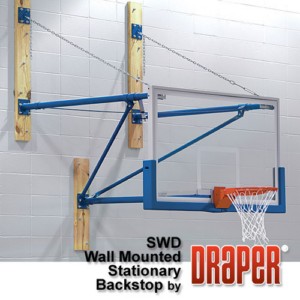 Wall Mounted Basketball Backstops