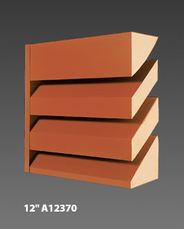12" A12370 Acoustical Louvers