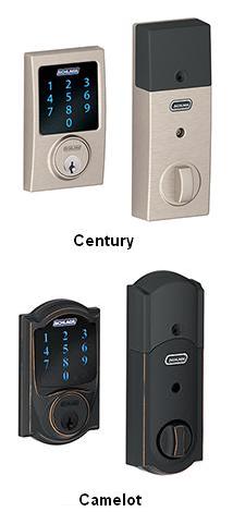 Touchscreen Deadbolt with Alarm