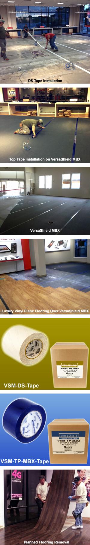 VersaShield® MBX Moisture Suppression Flooring Underlayment
