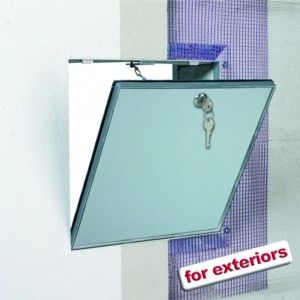 System MPL Access Panel for Exterior Façade