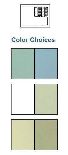 Model: 601 Fiberglass Baptistry