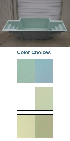 Model: 410 Fiberglass Baptistry