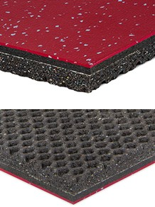 MondoArmor - Weight Resistant Vulcanized Rubber Flooring