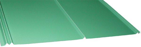 Double-Rib Metal Roofing Panel – Berridge Metal Roof and Wall Panels ...