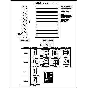 CAD details from Architectural Louvers – Sweets