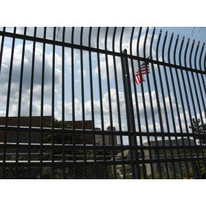 Stalwart II Anti-Ram Barrier & Ornamental Fence – Ameristar Security ...