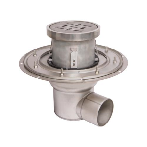 Bfd 110 R So Adjustable Floor Drain With 8in X 8in Round Top