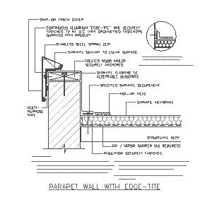 CAD details from Sika Corporation - Roofing – Sweets