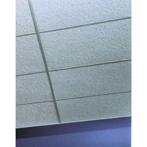 Painted Nubby Fiberglass Acoustical Ceiling Tiles