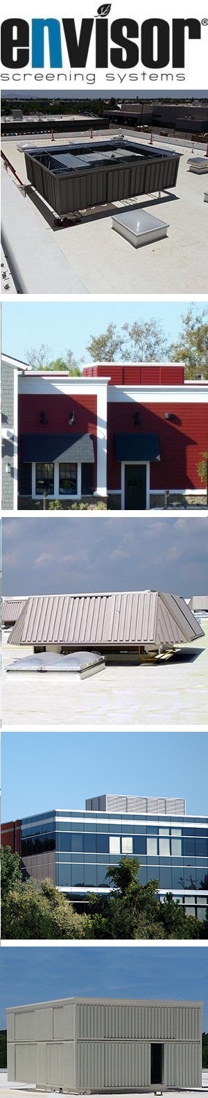 Envisor® Rooftop Equipment Screen