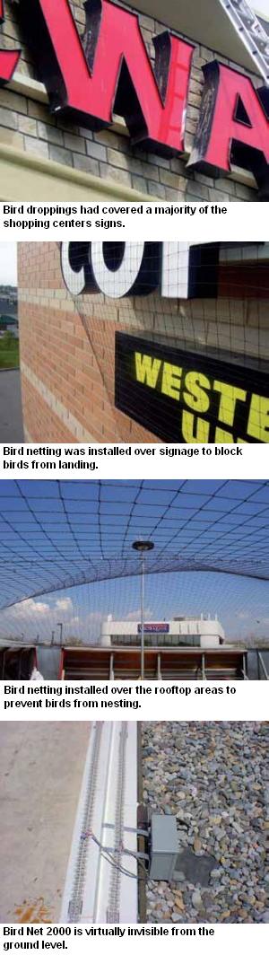 Shopping Center Signs & Roof