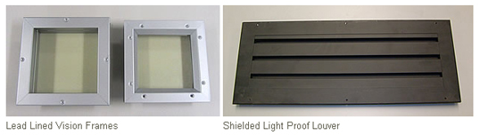 Lead Lined Solid Core Wood Doors