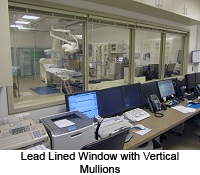 Lead Lined Telescopic View Windows