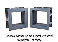 Lead Lined Telescopic View Windows