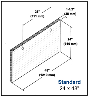 Larger baffles up to 48