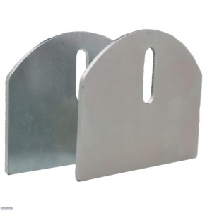 CI2140A / 4" Aluminum Hardcore Plates for Gate Wheels