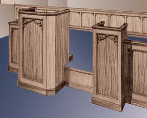 Walk-In Pulpits & Lecterns