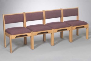 Model T041 Stackable Wood Chairs
