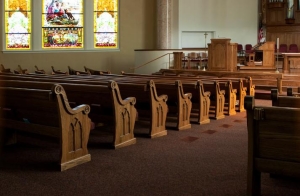 Solid Oak Church Pews