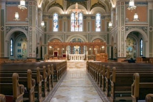 Solid Oak Church Pews