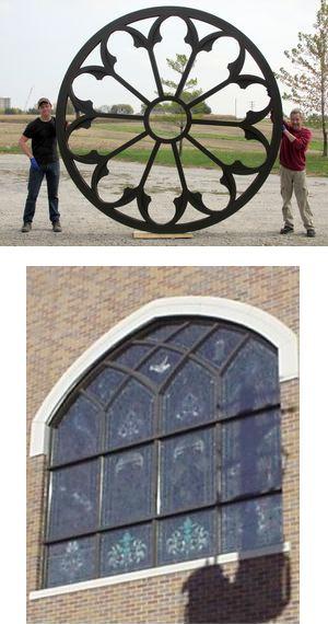 Thermal Barrier Aluminum Window Frames for Stained Glass and Insulated Glass Units