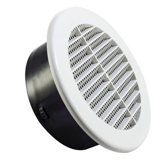 Round Soffit / Under Eave Vent Plastic 6 inch FAMCO Sweets