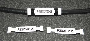 MS-264 Engraved Plastic Cable Markers