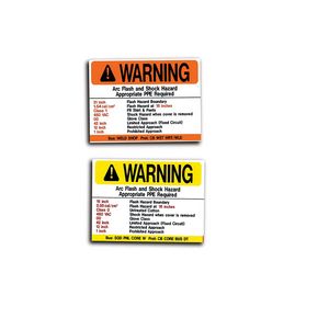 MS-900 Arc Flash Labels