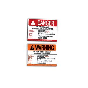 MS-478 with MS-1000 Arc Flash Labels
