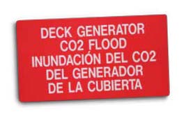 Electrical Control Panel Signs MS-478 with MS-1000