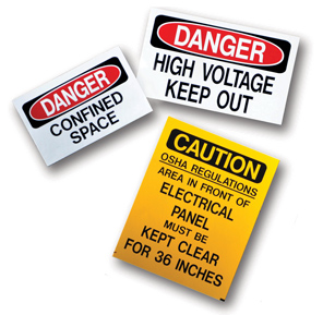 MS-900 Self Adhesive Operational and Safety Signs